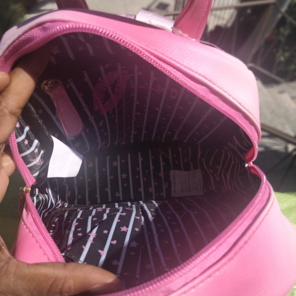 Luv Betsey by Betsey Johnson backpack in ombre pink. - Picture 12 of 16